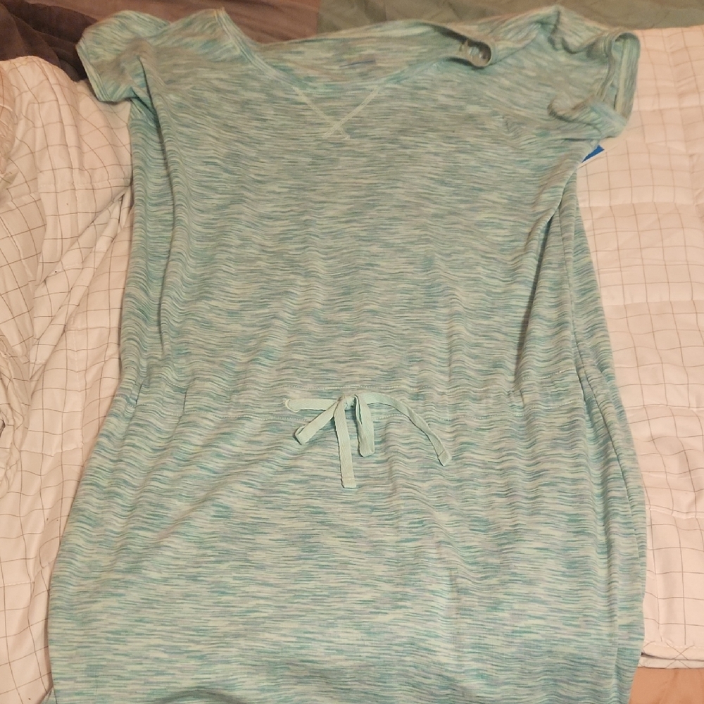 Columbia Teal Casual Dress